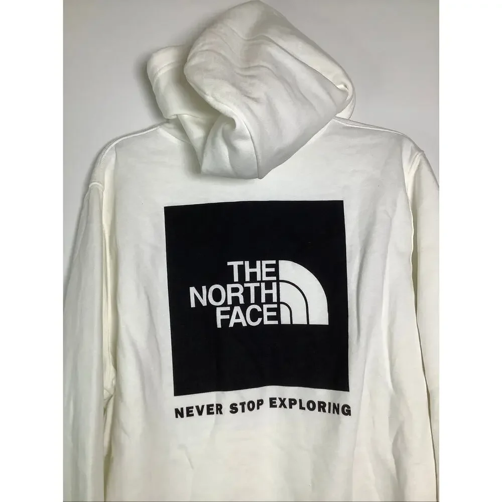 The North Face Men's Large White Box NSE Pullover Hoodie Outdoor Gorpcore I5-1